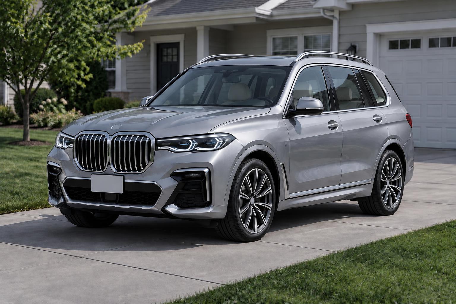 Luxury SUV parked on a driveway